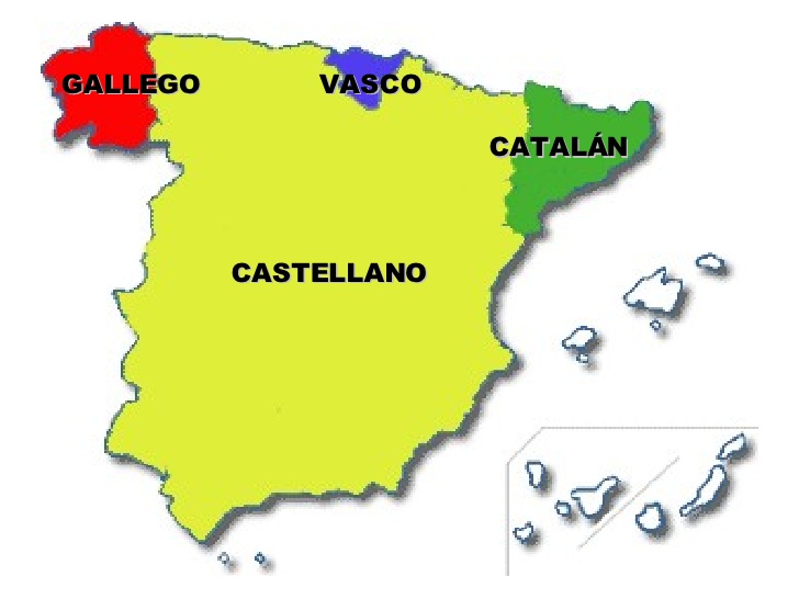 Idiomas oficiales de España }